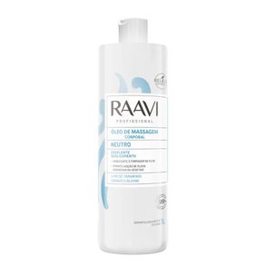 Óleo De Massagem Corporal Neutro Raavi 1l