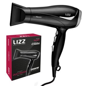 Secador De Cabelo Duo Maxx 2000w Lizz Profissional Bivolt