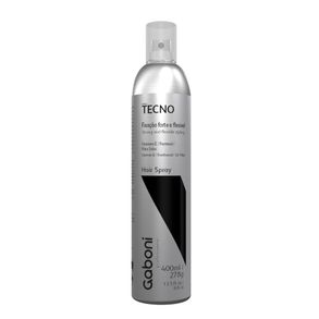 Hair Spray Forte E Flexível Com Filtro Solar Tecno Gás Way Gaboni 400ml