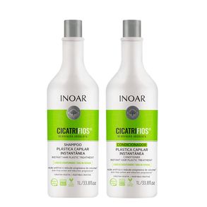 Kit Inoar Cicatrifios Renovação Absoluta Shampoo + Condicionador 1l