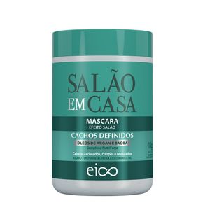Máscara Capilar Salão Em Casa Cachos Definidos Eico 1kg