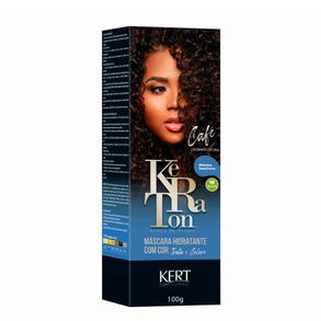 Máscara Hidratante Banho De Brilho Café Keraton 100g