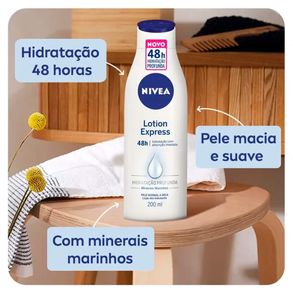 Loção Hidratante Corporal Lotion Express 48h Nivea 200ml