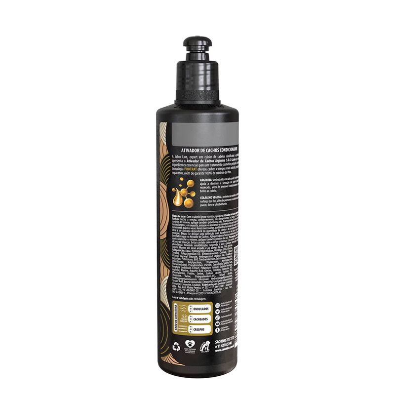 Ativador-De-Cachos-S.O.S-Cachos-Arginina-Salon-Line-300ml