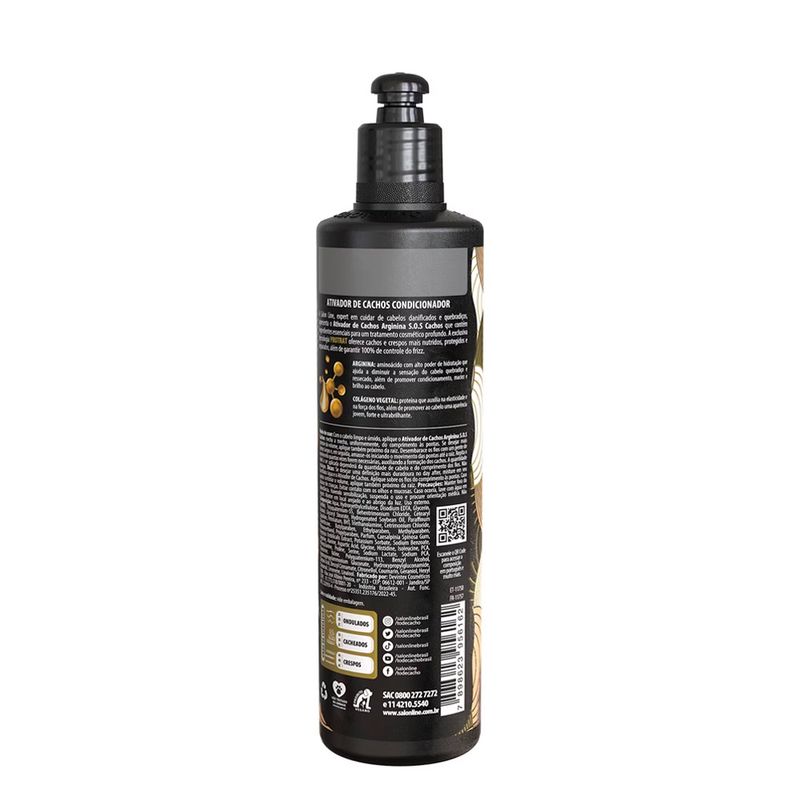 Ativador-De-Cachos-S.O.S-Cachos-Arginina-Salon-Line-300ml