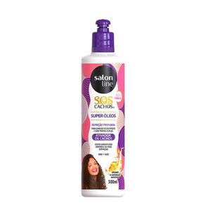 Ativador De Cachos S.O.S Cachos Super Óleos Salon Line 300ml