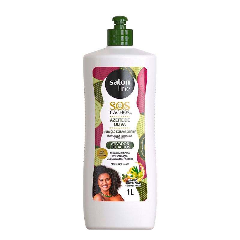 Ativador-De-Cachos-S.O.S-Cachos-Azeite-De-Oliva-Salon-Line-1l
