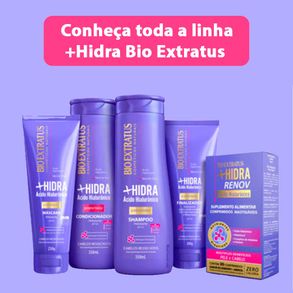 Máscara Capilar +Hidra Ácido Hialurônico Bio Extratus 250g