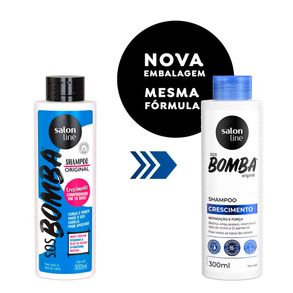 Shampoo S.O.S Bomba Crescimento Salon Line 300ml