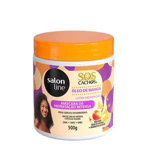 Máscara Capilar S.O.S Cachos Óleo De Manga Salon Line 500g