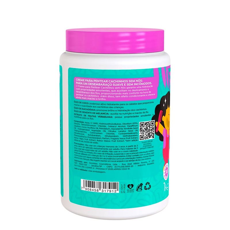 Creme-Para-Pentear-Kids-Cachinhos-Sem-Nos-Salon-Line-1kg
