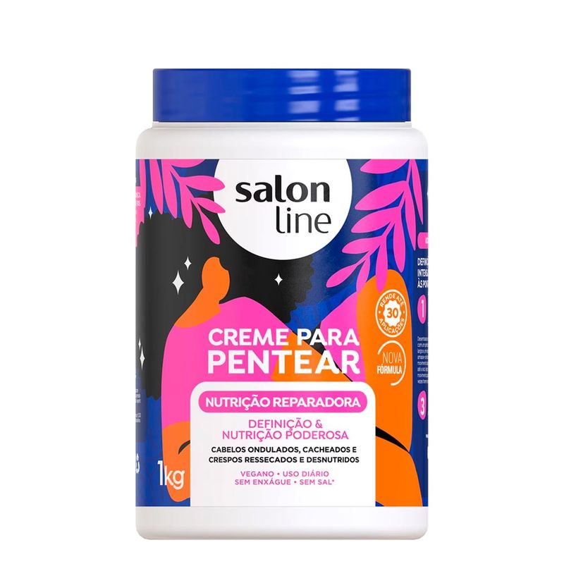 Creme-Para-Pentear-Nutricao-Reparadora-Salon-Line-1kg