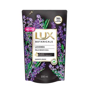 Refil Sabonete Líquido Lavanda Lux Botanicals 200ml