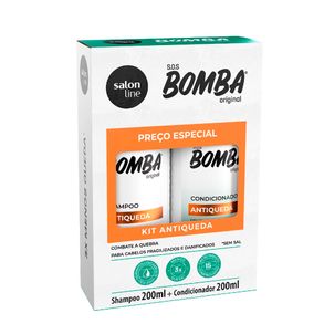 Kit S.O.S Bomba Antiqueda Salon Line Shampoo + Condicionador 200ml