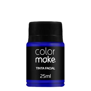 Tinta Líquida Facial Azul Colormake 25ml