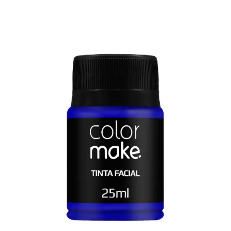 Tinta-Liquida-Facial-Azul-Colormake-25ml