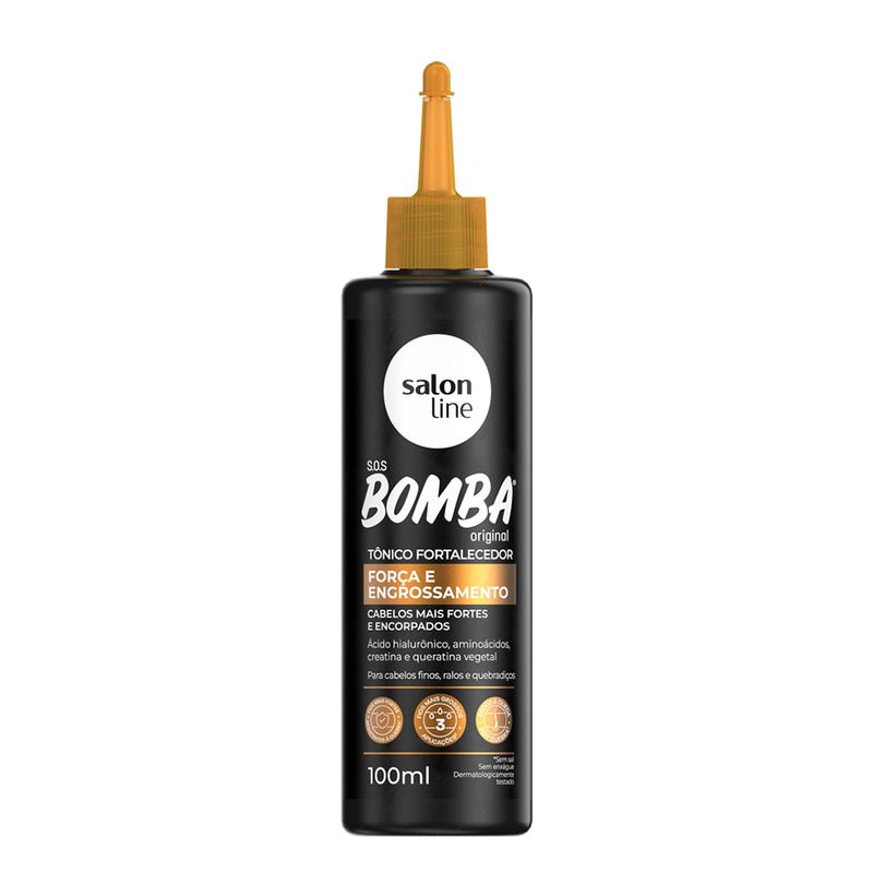 Tonico-Fortalecedor-S.O.S-Bomba-Forca-E-Engrossamento-Salon-Line-100ml
