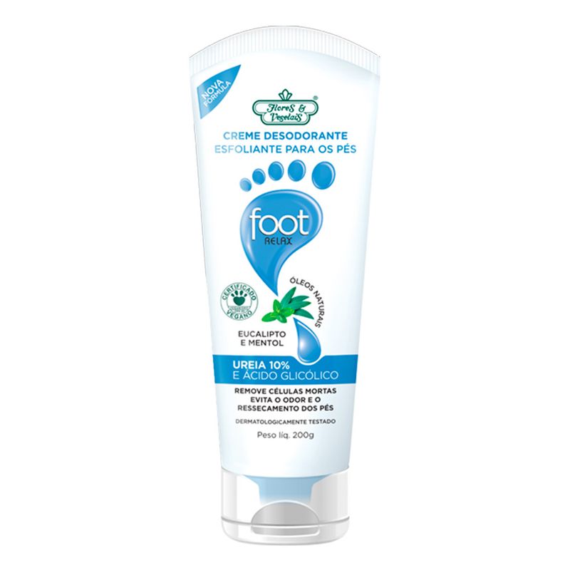 Creme-Desodorante-Esfoliante-Para-Os-Pes-Foot-Relax-Flores---Vegetais-200g