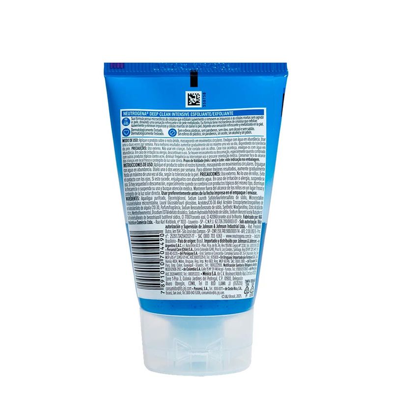 Esfoliante-Facial-Deep-Clean-Intensive-Neutrogena-100g
