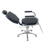 Poltrona-Reclinavel-Gobbi-Base-Pentape-Em-Aluminio-Polido-Terra-Santa