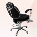 Poltrona-Reclinavel-Splendore-Preto-Acetinado-Base-Aluminio-Terra-Santa