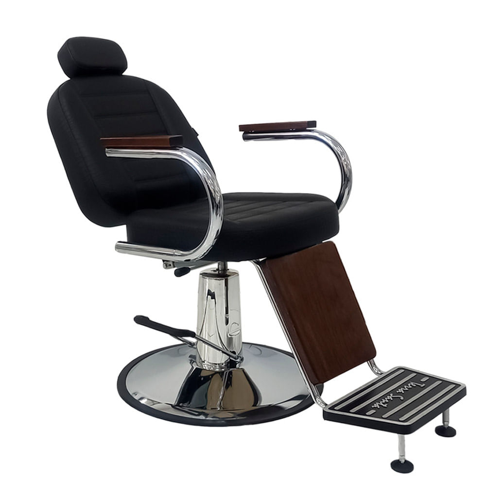 Poltrona Cadeira Para Barbeiro Barbearia Móveis Retro