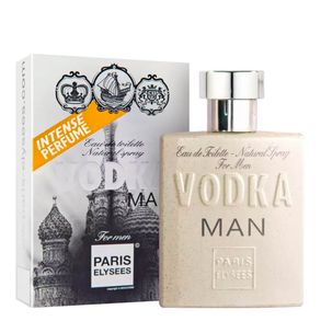 Vodka Man For Men Paris Elysees Eau De Toilette Masculino 100ml