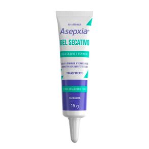Gel Secativo De Cravos E Espinhas Asepxia 15g