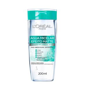 Água Micelar Efeito Matte 5 Em 1 L’Oréal Paris 200ml