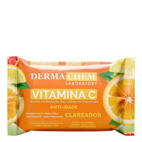 Lenço Demaquilante Clareador Anti-Idade Vitamina C Dermachem 25 Unidades