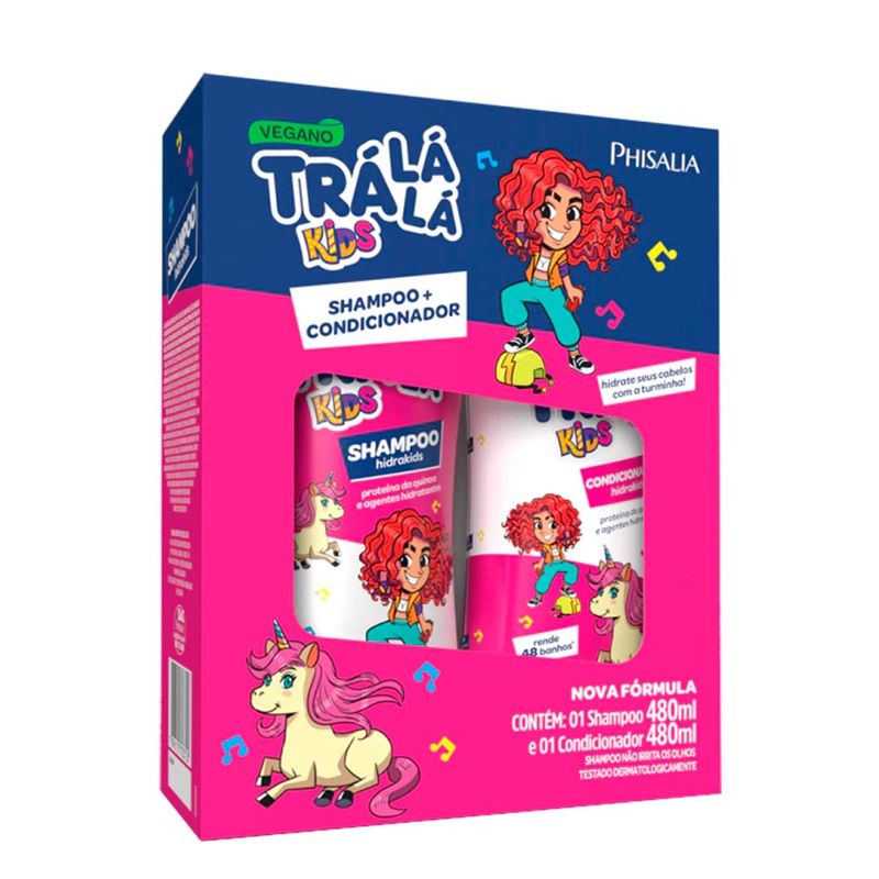 Kit-Hidrakids-Tra-La-La-Kids-Shampoo---Condicionador-480ml