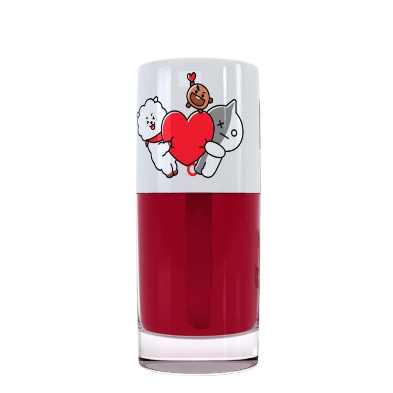 Lip-Tint-Bt21-Heart-Funny-Tint-Lacre21-10ml