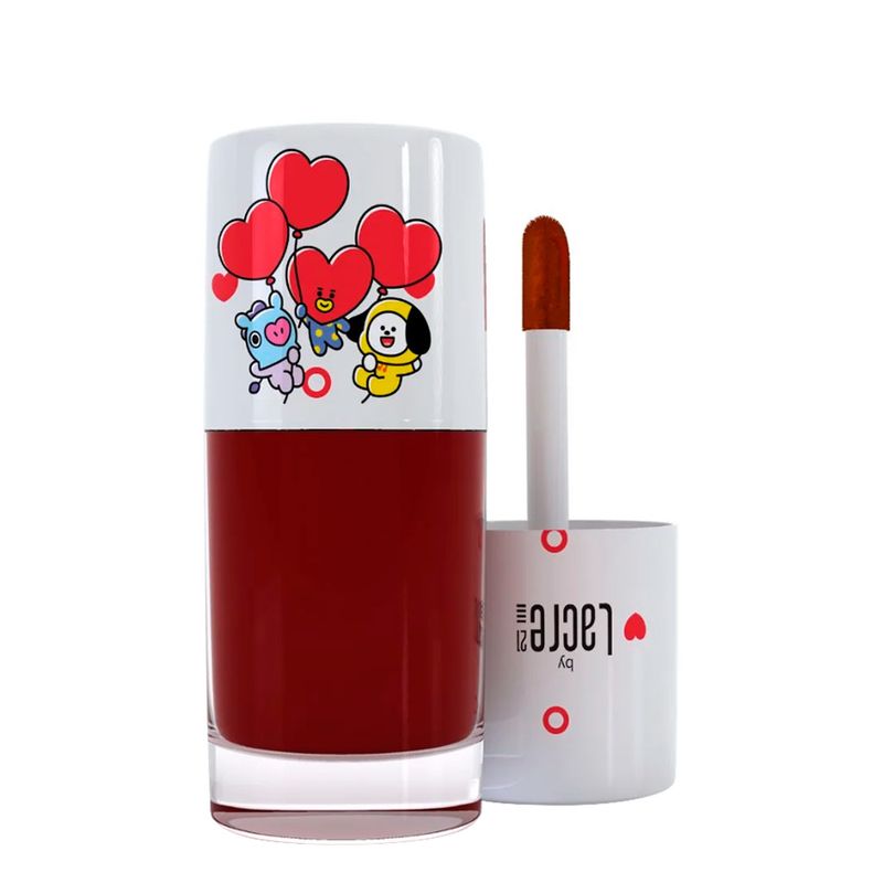 Lip-Tint-Bt21-Heart-Love-Tint-Lacre21-10ml