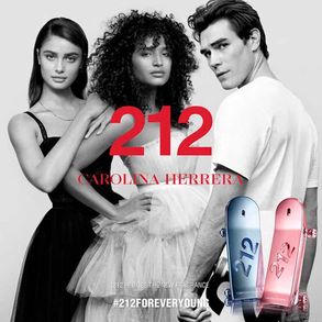 212 Heroes For Her Carolina Herrera Eau De Parfum Feminino 80ml