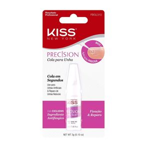 Cola Para Unha Precision Kiss New York 3g