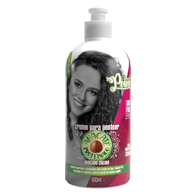 Creme-Para-Pentear-Abacate-Proteinado-Soul-Power-500ml