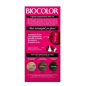 Mini Kit Coloração 7.1 Louro Cinza Médio De Passarela Biocolor