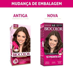 Mini Kit Coloração 6.0 Louro Escuro Clássico Biocolor