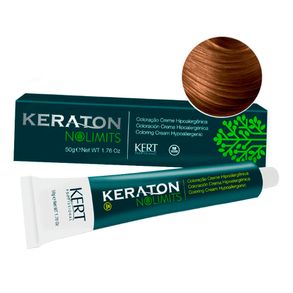 Coloração Hipoalergênica Keraton No Limits 7.0 Louro Médio Kert 50g