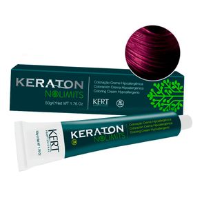 Coloração Hipoalergênica Keraton No Limits 6.26 Marsala Kert 50g