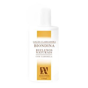 Refil Loção Clareadora Biondina Reflexos Naturais Anaconda 140ml