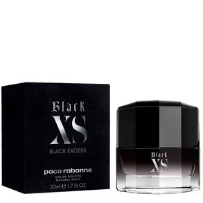 Black Xs Paco Rabanne Eau De Toilette Masculino 50ml