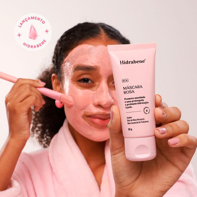 Mascara-Facial-Rosa-Hidrabene-50g