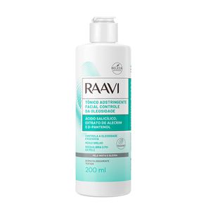 Tônico Adstringente Facial Controle Da Oleosidade Raavi 200ml