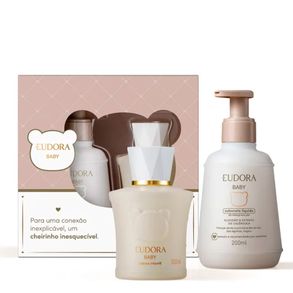 Kit Meu 1º Presente Eudora Baby Sabonete Líquido 200ml + Água De Colônia 100ml