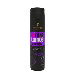 Condicionador Desamarelador E Matizador 50 Tons De Loiros Hidrabell 270g