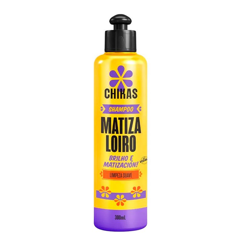 Shampoo-Matiza-Loiro-Brilho-E-Matizacion--Chikas-300ml