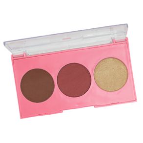 Paleta De Contorno Blush Iluminador Match Perfeito Anita