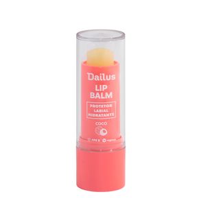 Protetor Labial Hidratante Lip Balm Coco Fps 8 Dailus