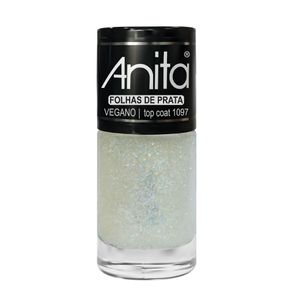 Esmalte Top Coat Jóias Da Anita Folhas De Prata Anita 10ml